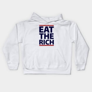 eat the rich uaw funny eat the rich uaw Kids Hoodie